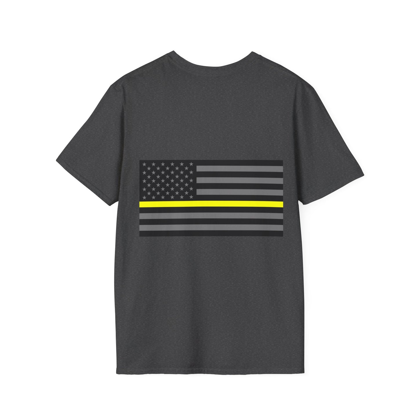 Never Forget Collection (Thin Yellow Line) - Unisex Softstyle T-Shirt