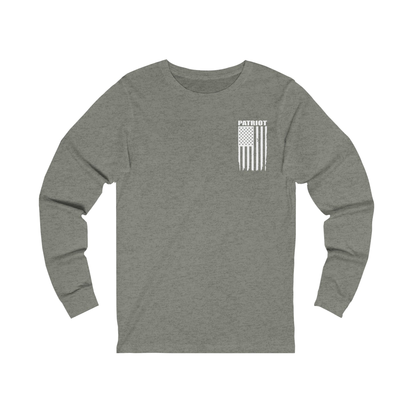 Patriot Collection (Thin White Line) - Unisex Jersey Long Sleeve Tee