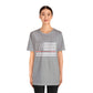 Classic Collection - Thin Red & White Line (Discipline) - Unisex Jersey Short Sleeve Tee