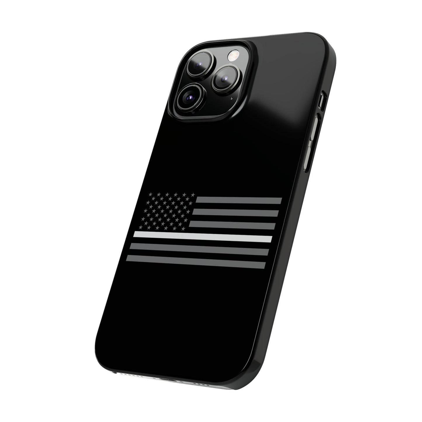 Never Forget Collection (Thin White Line) - iPhone Cases