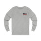 Standard Collection (Thin Red Line) - Unisex Jersey Long Sleeve Tee