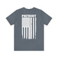 Patriot Collection (Thin Silver Line) - Unisex Fuser T-shirt