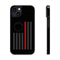 Freedom Collection - (Thin Red Line) - iPhone Cases