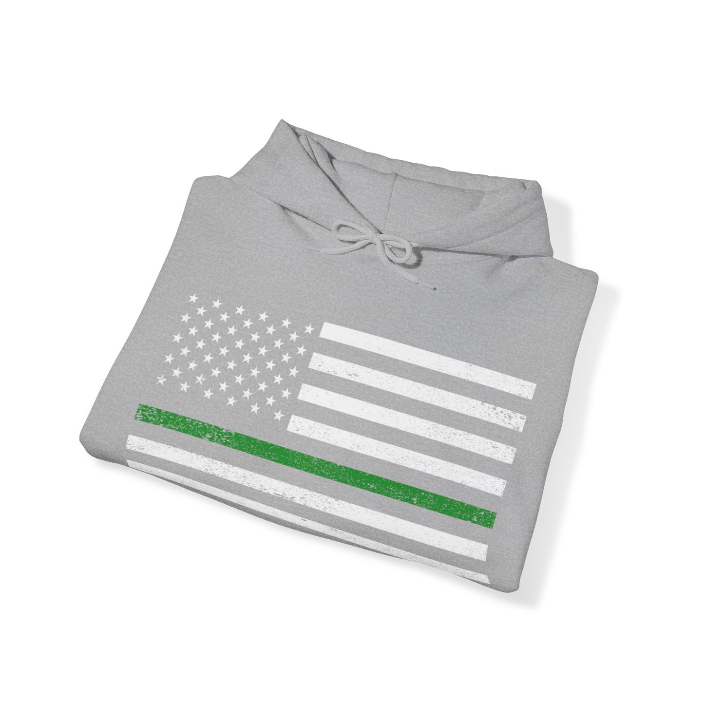 Warrior Collection (Thin Green Line) - Unisex Heavy Blend™ Hooded Sweatshirt