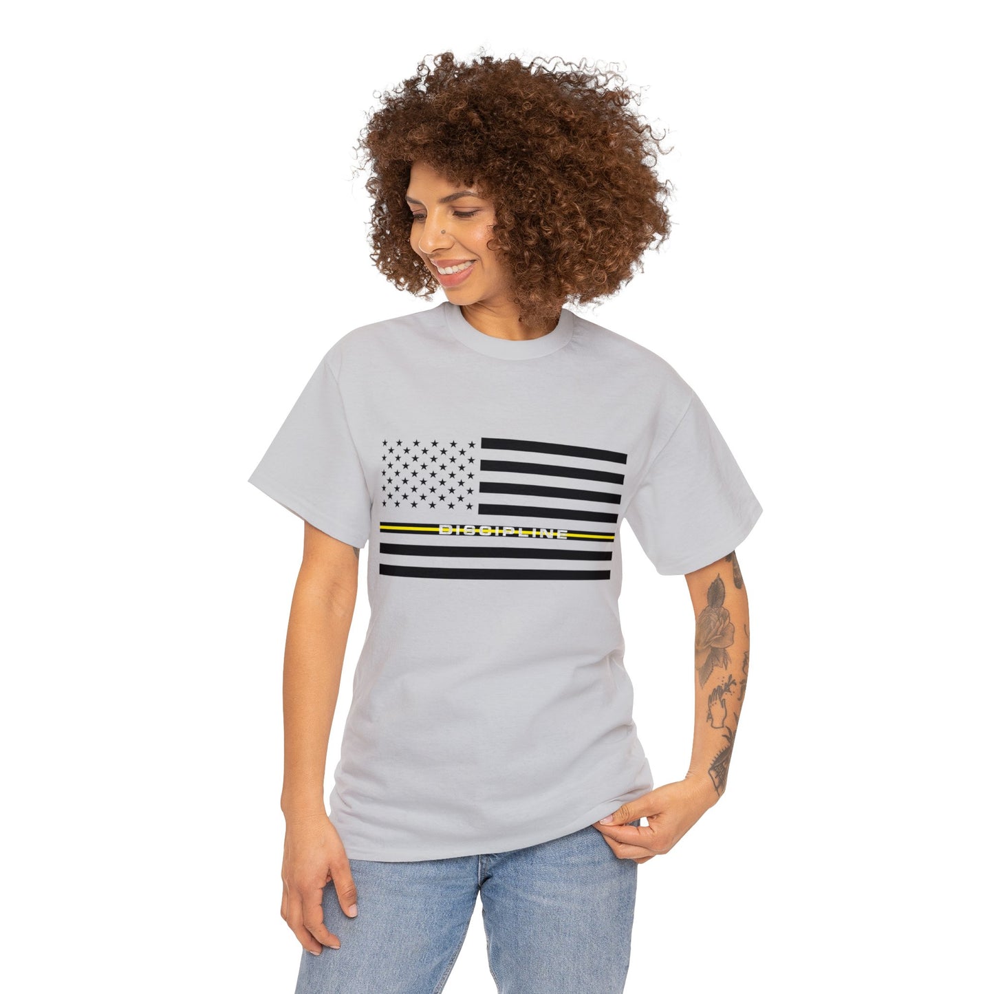 Classic Collection - Thin Yellow Line (Discipline) - Unisex Jersey Short Sleeve Tee