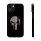 American Punisher Collection (Thin Orange Line) - iPhone Cases