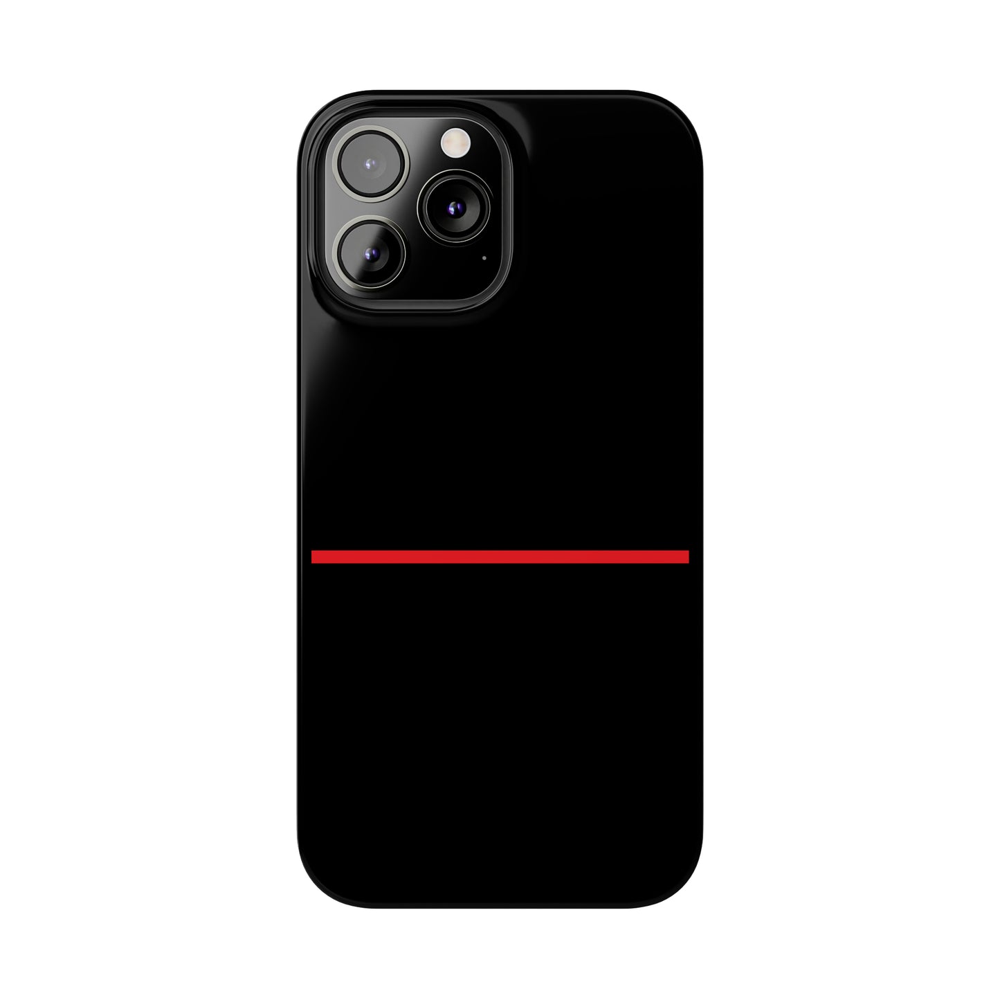 Thin Line Collection (Thin Red Line) - iPhone Cases