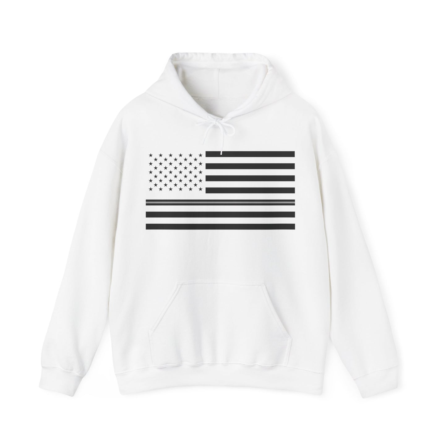 Classic Collection (Thin Silver Line) - Unisex Heavy Blend™ Hooded Sweatshirt