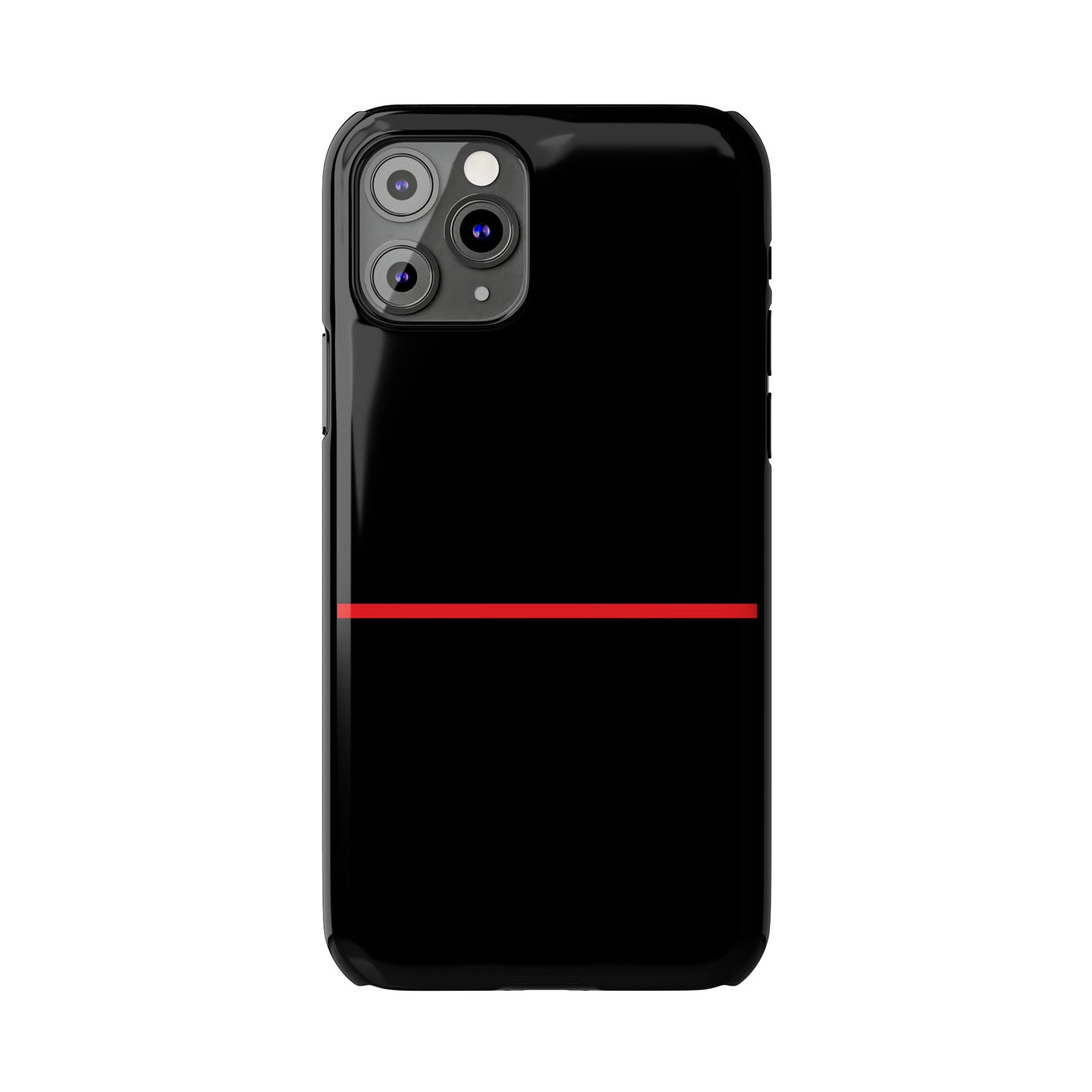 Thin Line Collection (Thin Red Line) - iPhone Cases