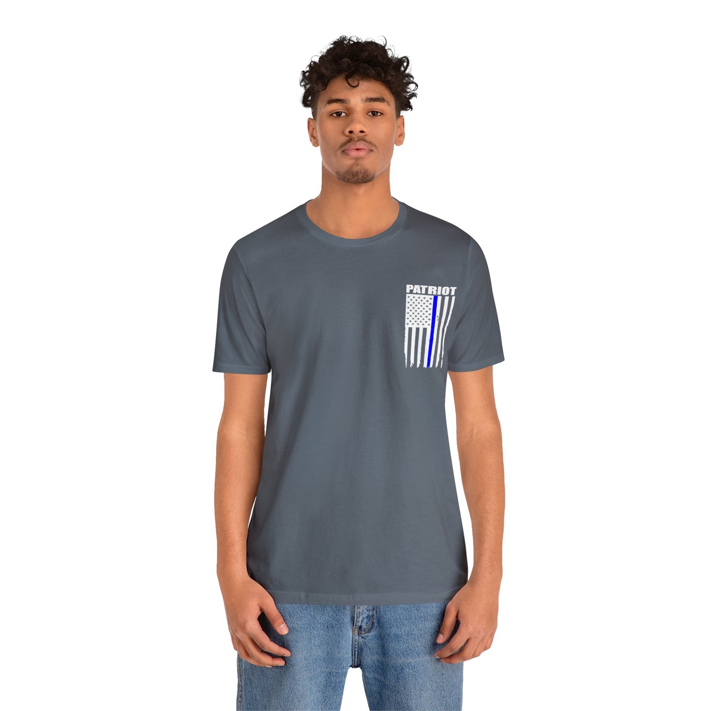 Patriot Collection (Thin Blue Line) - Unisex Fuser T-shirt