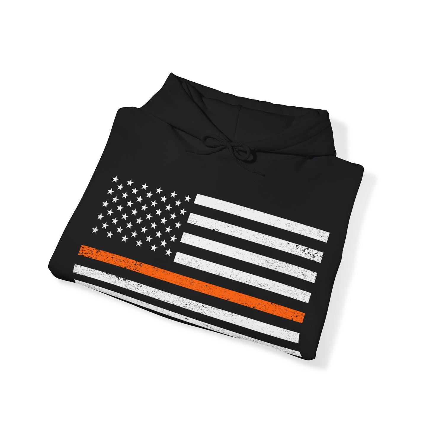 Warrior Collection (Thin Orange Line) - Unisex Heavy Blend™ Hooded Sweatshirt