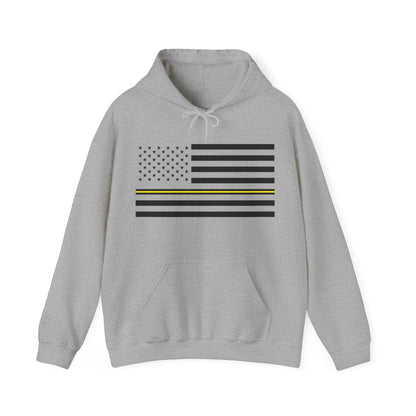 Classic Collection (Thin Yellow Line) - Unisex Heavy Blend™ Hooded Sweatshirt