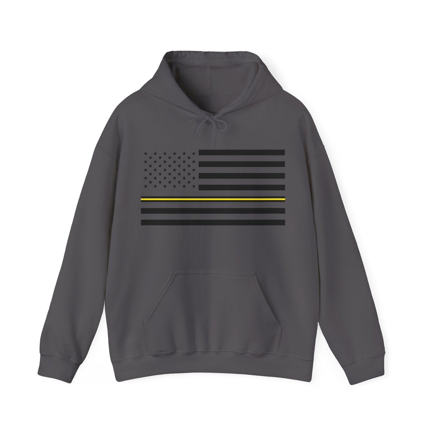 Classic Collection (Thin Yellow Line) - Unisex Heavy Blend™ Hooded Sweatshirt