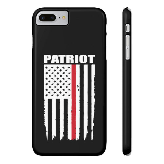 Patriot  Collection (Thin Red Line) -  iPhone Cases