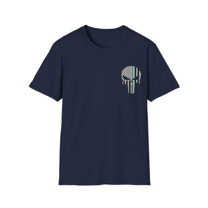 American Punisher Collection (Thin Green Line) - Unisex Softstyle T-Shirt