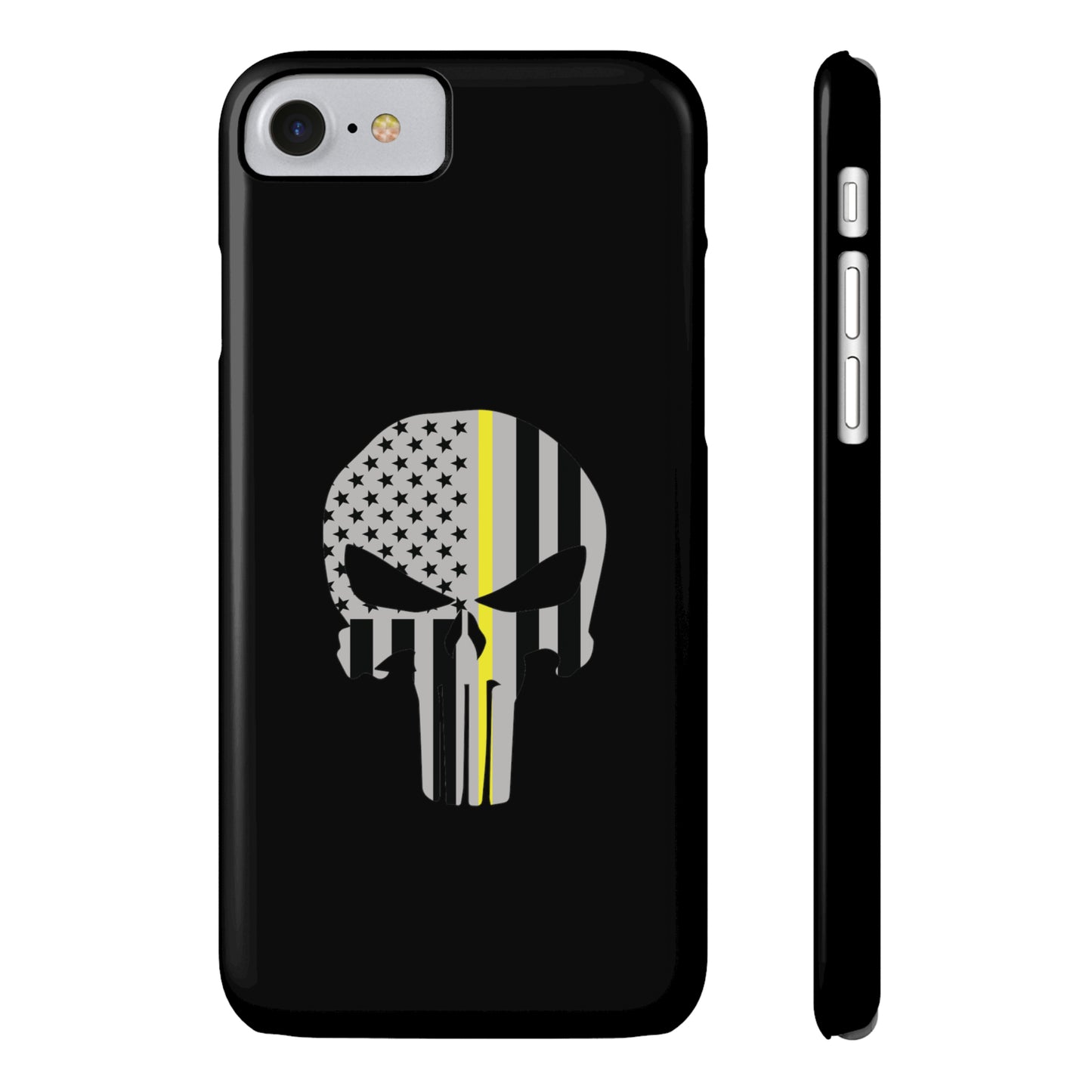 American Punisher Collection (Thin Yellow Line) - iPhone Cases