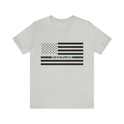 Classic Collection - Thin Green Line (Discipline) - Unisex Jersey Short Sleeve Tee