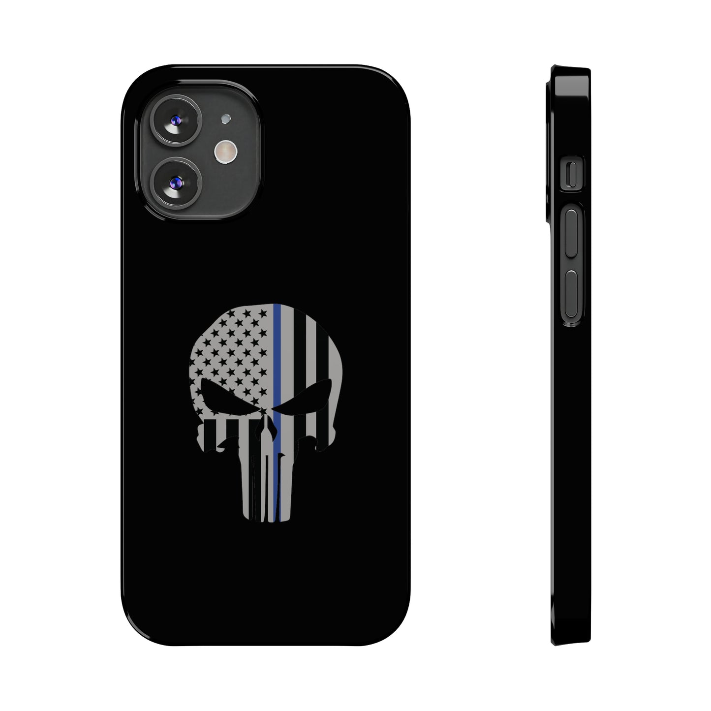 American Punisher Collection (Thin Blue Line) - iPhone Cases