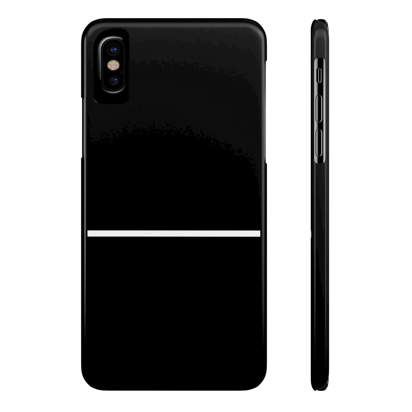 Thin Line Collection (Thin White Line) - iPhone Cases