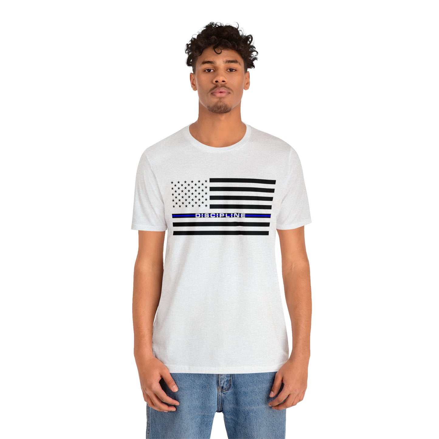 Classic Collection - Thin Blue Line (Discipline) - Unisex Jersey Short Sleeve Tee