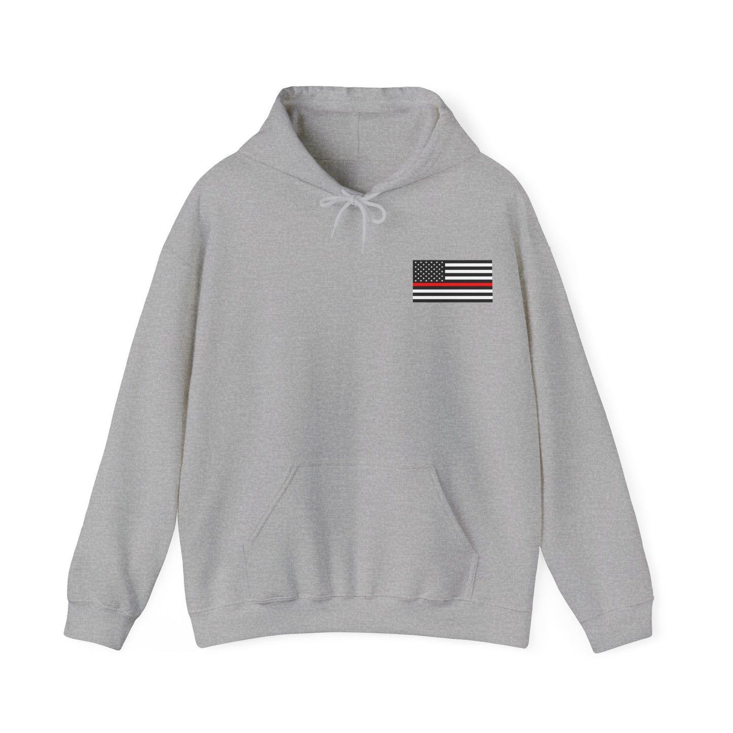 Standard Collection (Thin Red Line)  - Unisex Cruiser Hoodie