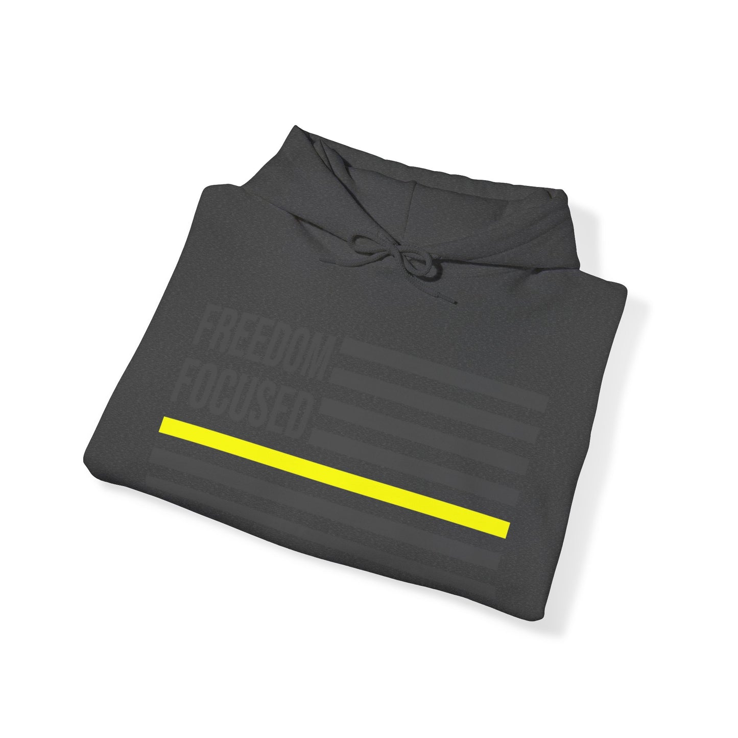 Freedom Collection (Thin Yellow Line) - Unisex Heavy Blend™ Hooded Sweatshirt