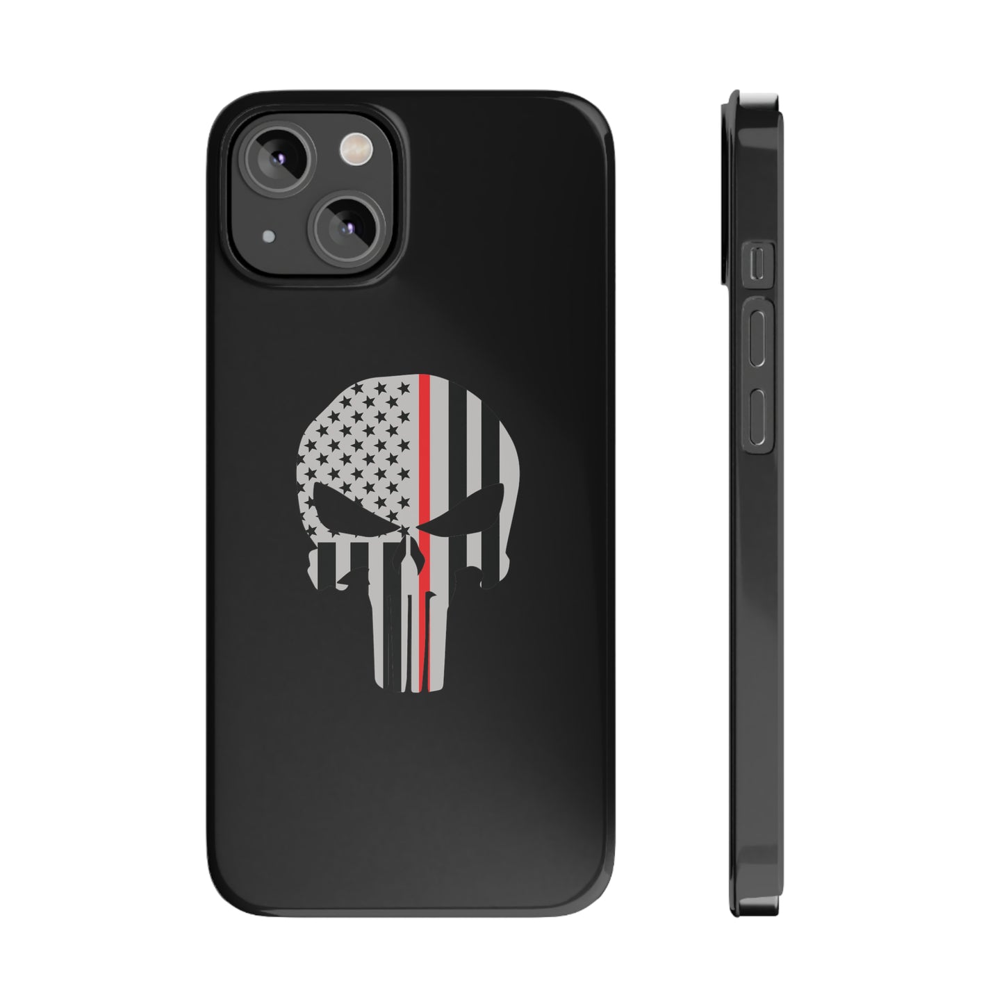 American Punisher Collection (Thin Red Line) - iPhone Cases