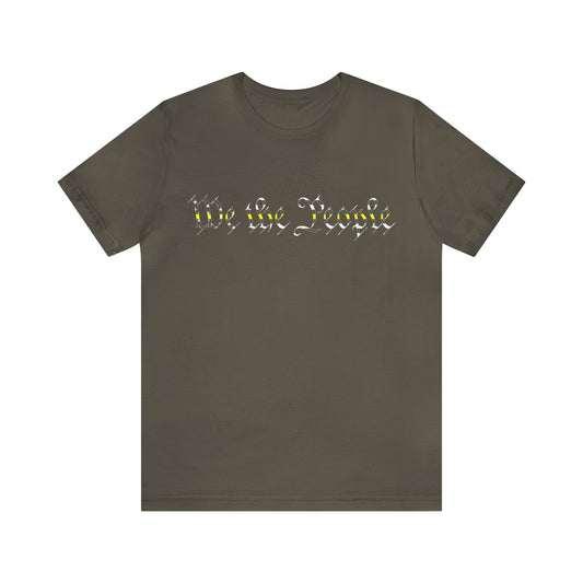 Constitution Collection (Thin Yellow Line) - Unisex Jersey Short Sleeve