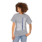 Unisex Heavy Cotton Tee - Thin Blue Line