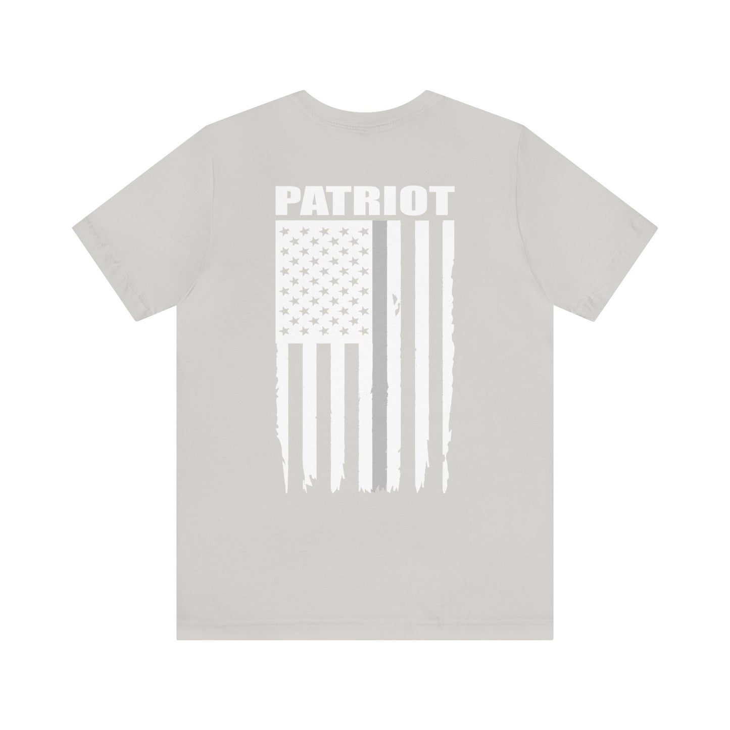 Patriot Collection (Thin Silver Line) - Unisex Fuser T-shirt