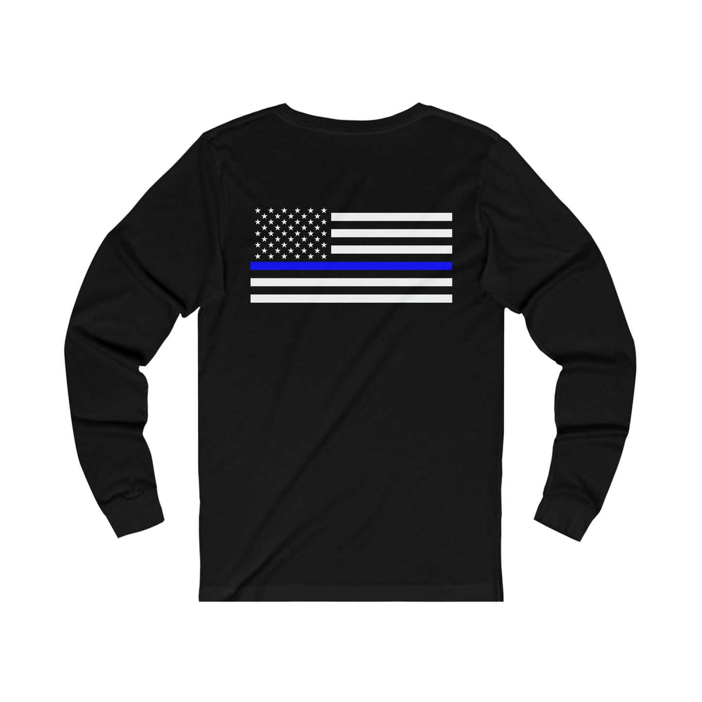 Standard Collection (Thin Blue Line) - Unisex Jersey Long Sleeve Tee