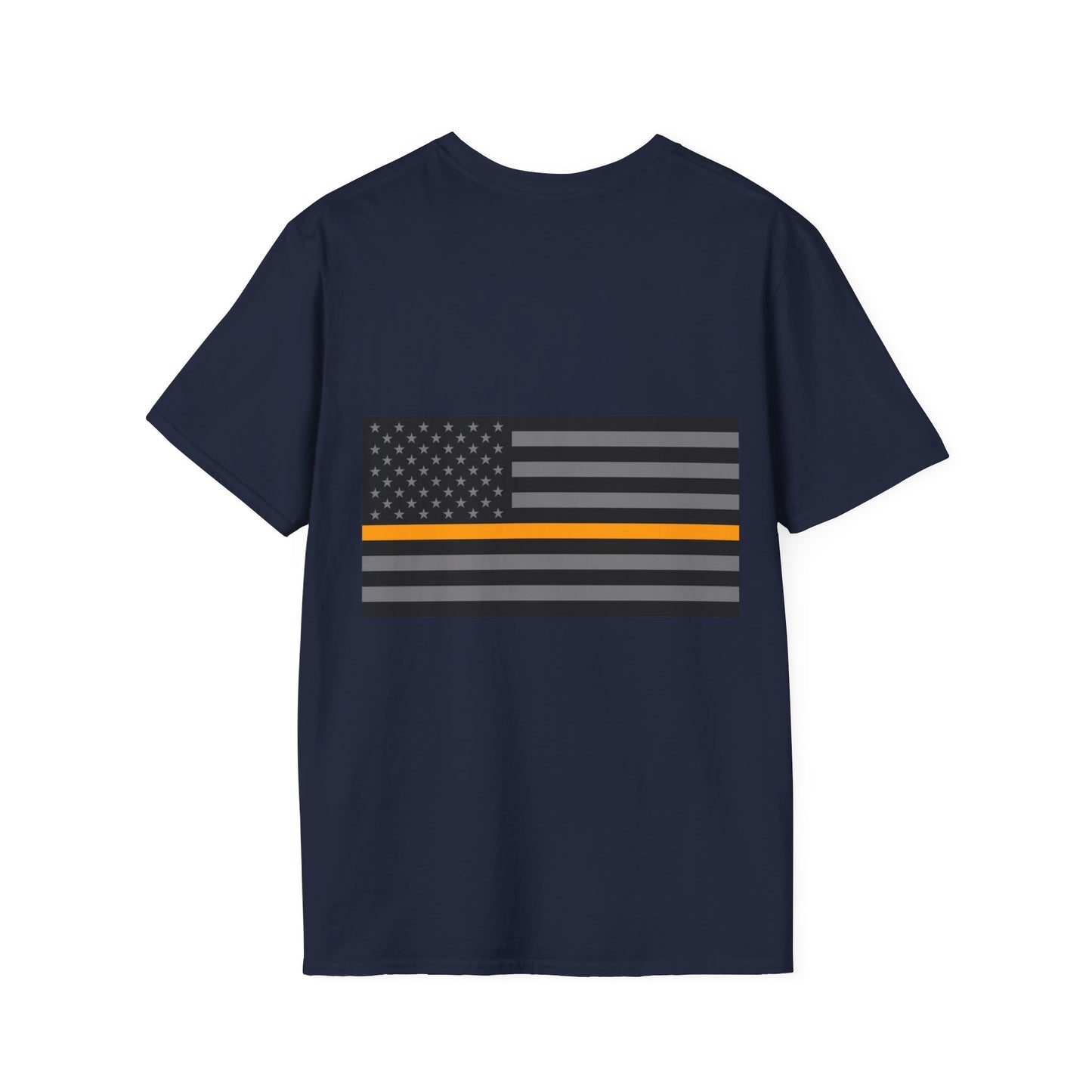 Never Forget Collection (Thin Orange Line) - Unisex Softstyle T-Shirt