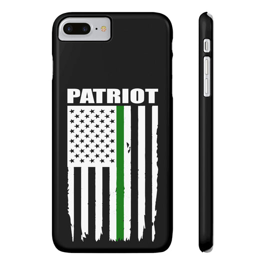 Patriot  Collection (Thin Green Line) -  iPhone Cases