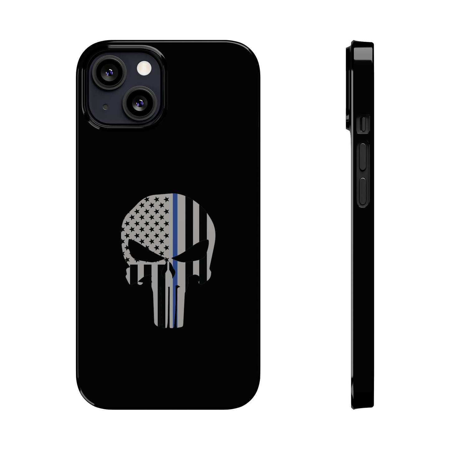 American Punisher Collection (Thin Blue Line) - iPhone Cases