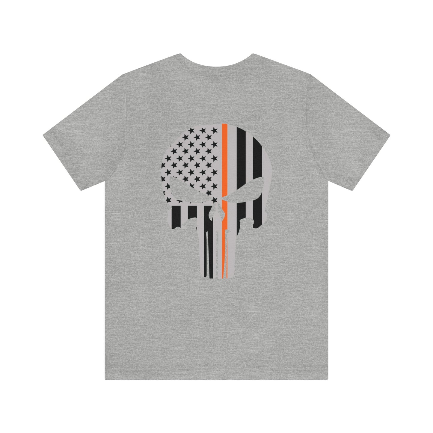 American Punisher Collection (Thin Orange Line) - Unisex Fuser T-shirt