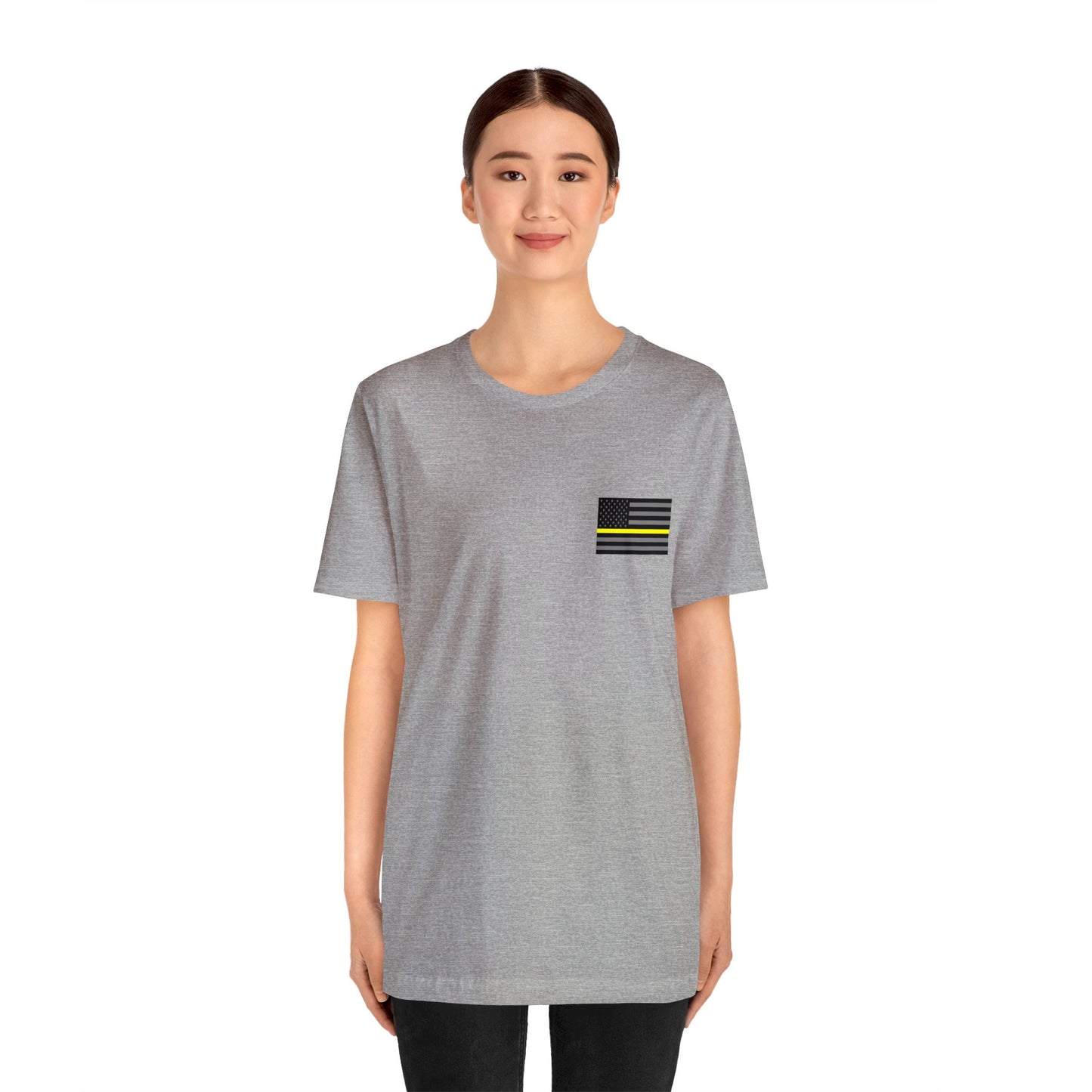 Never Forget Collection (Thin Yellow Line) - Unisex Fuser T-shirt