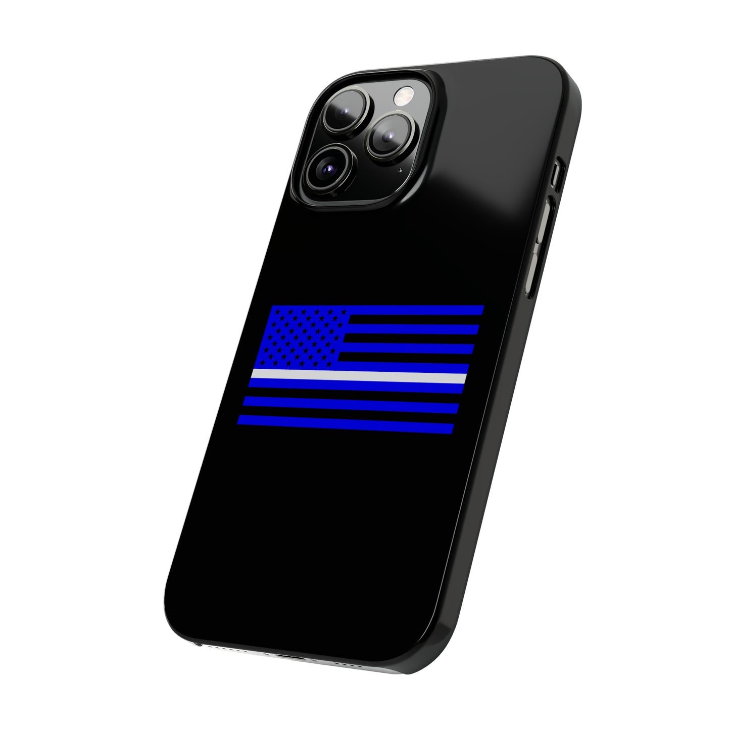 Standard Collection (Thin White & Blue Line) - iPhone Cases