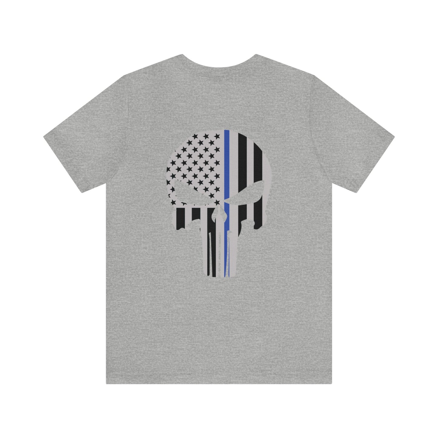 American Punisher Collection (Thin Blue Line) - Unisex Fuser T-shirt