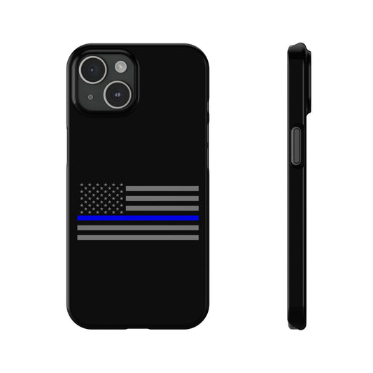 Never Forget Collection (Thin Blue Line) - iPhone Cases