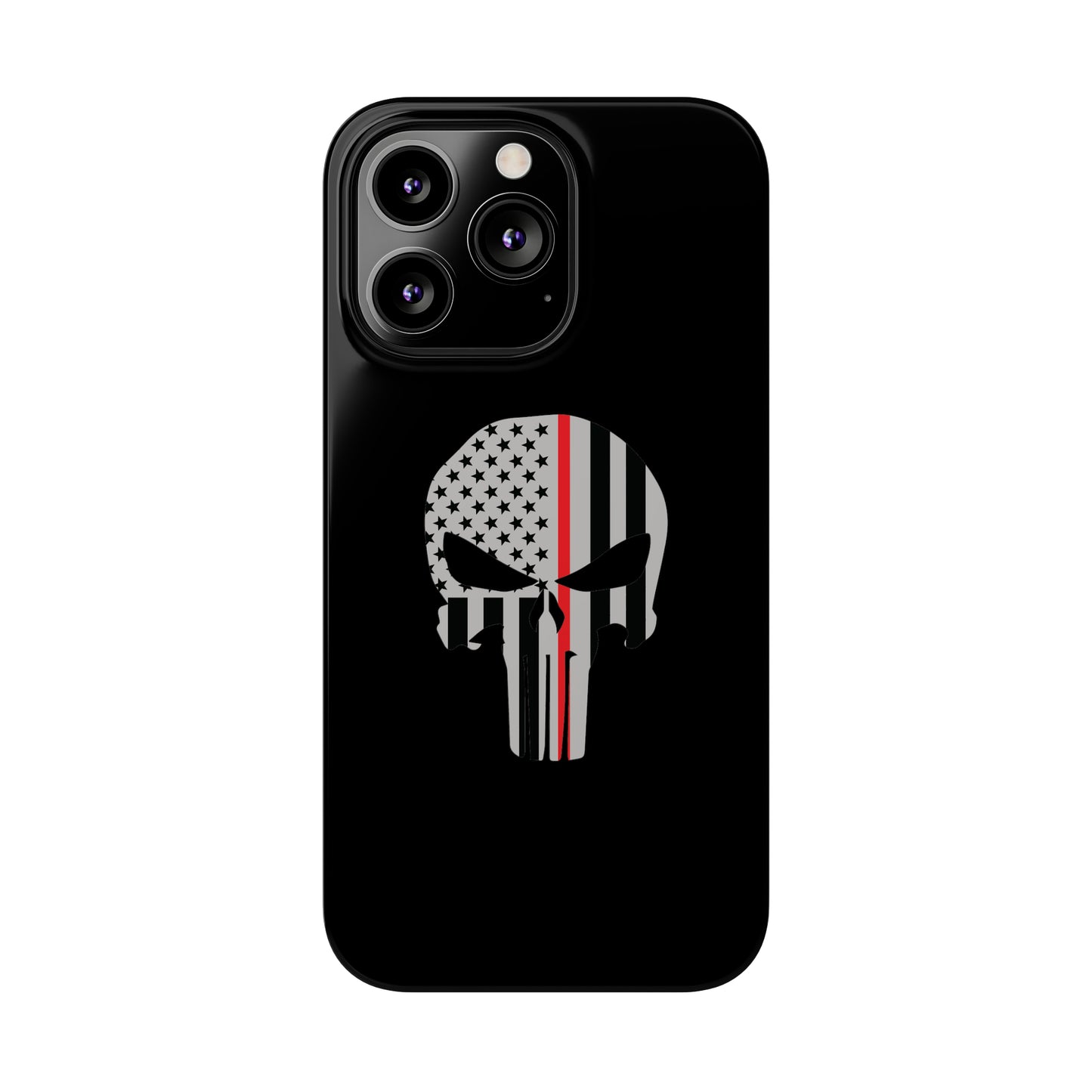 American Punisher Collection (Thin Red Line) - iPhone Cases