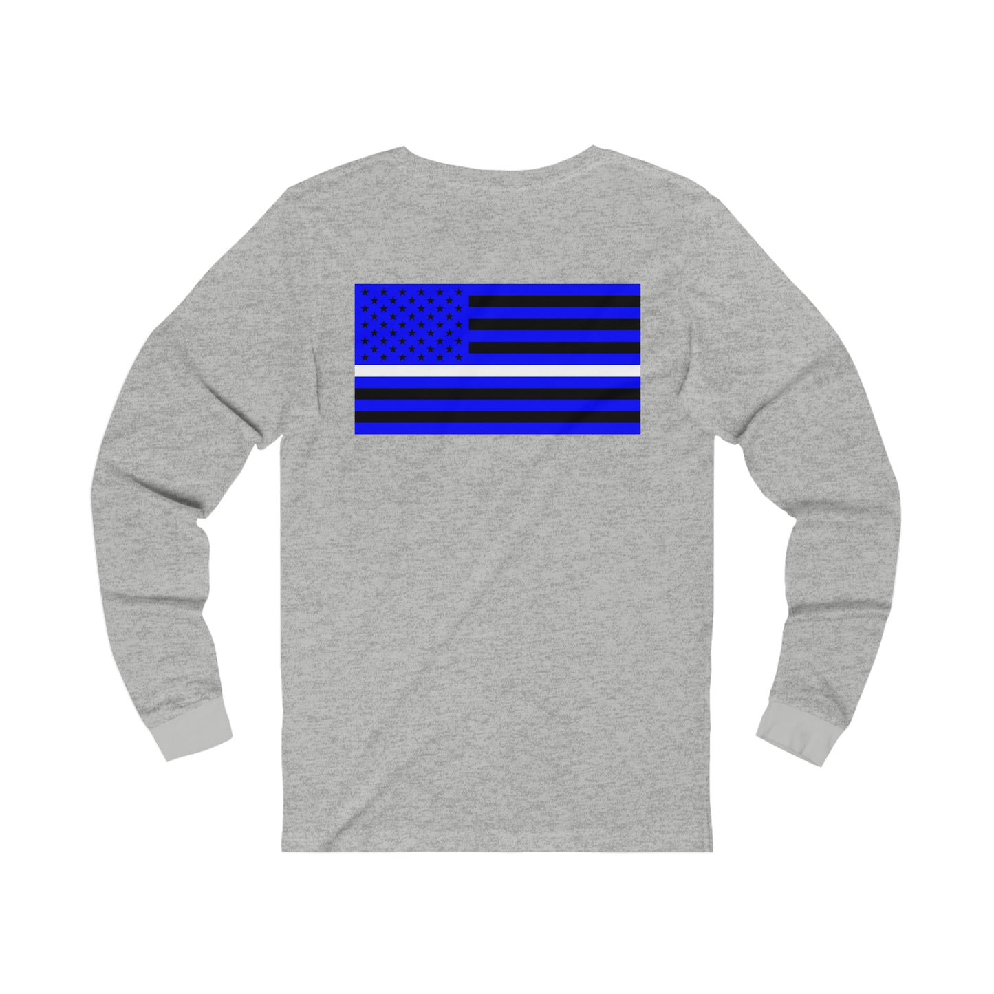 Standard Collection (Thin White Line) - Unisex Jersey Long Sleeve Tee