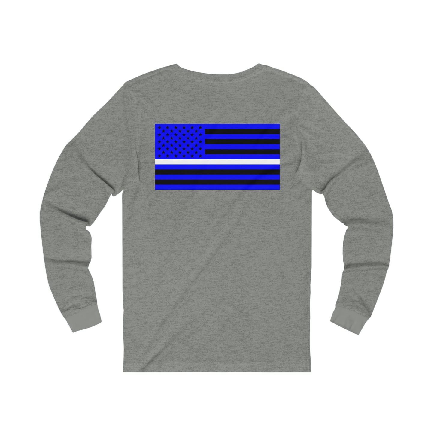 Standard Collection (Thin White Line) - Unisex Jersey Long Sleeve Tee