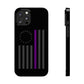 Freedom Collection - (Thin Purple Line) - iPhone Cases