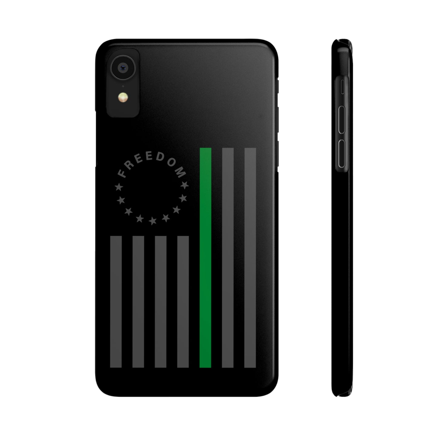 Freedom Collection - (Thin Green Line) - iPhone Cases