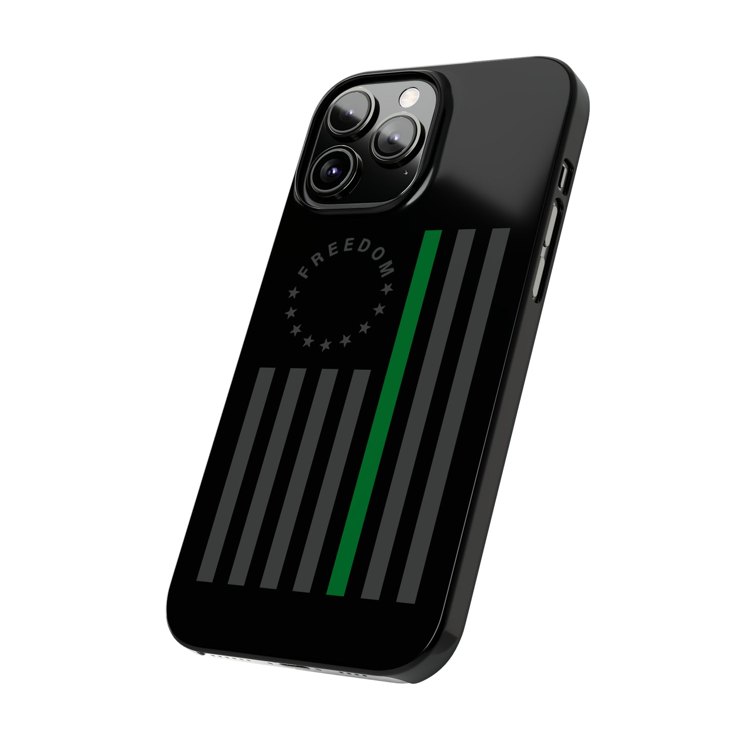 Freedom Collection - (Thin Green Line) - iPhone Cases