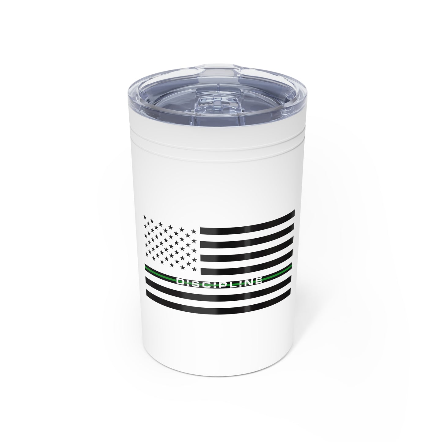 Classic Collection (Thin Green Line) - Vacuum Tumbler & Insulator, 11oz.