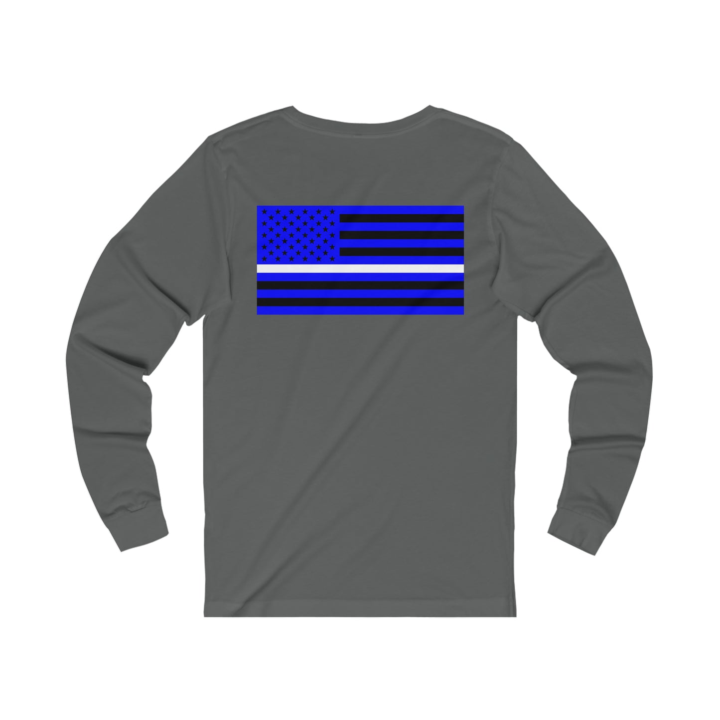 Standard Collection (Thin White Line) - Unisex Jersey Long Sleeve Tee