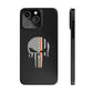 American Punisher Collection (Thin Orange Line) - iPhone Cases