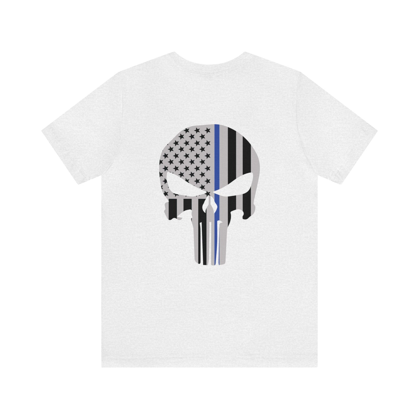 American Punisher Collection (Thin Blue Line) - Unisex Fuser T-shirt