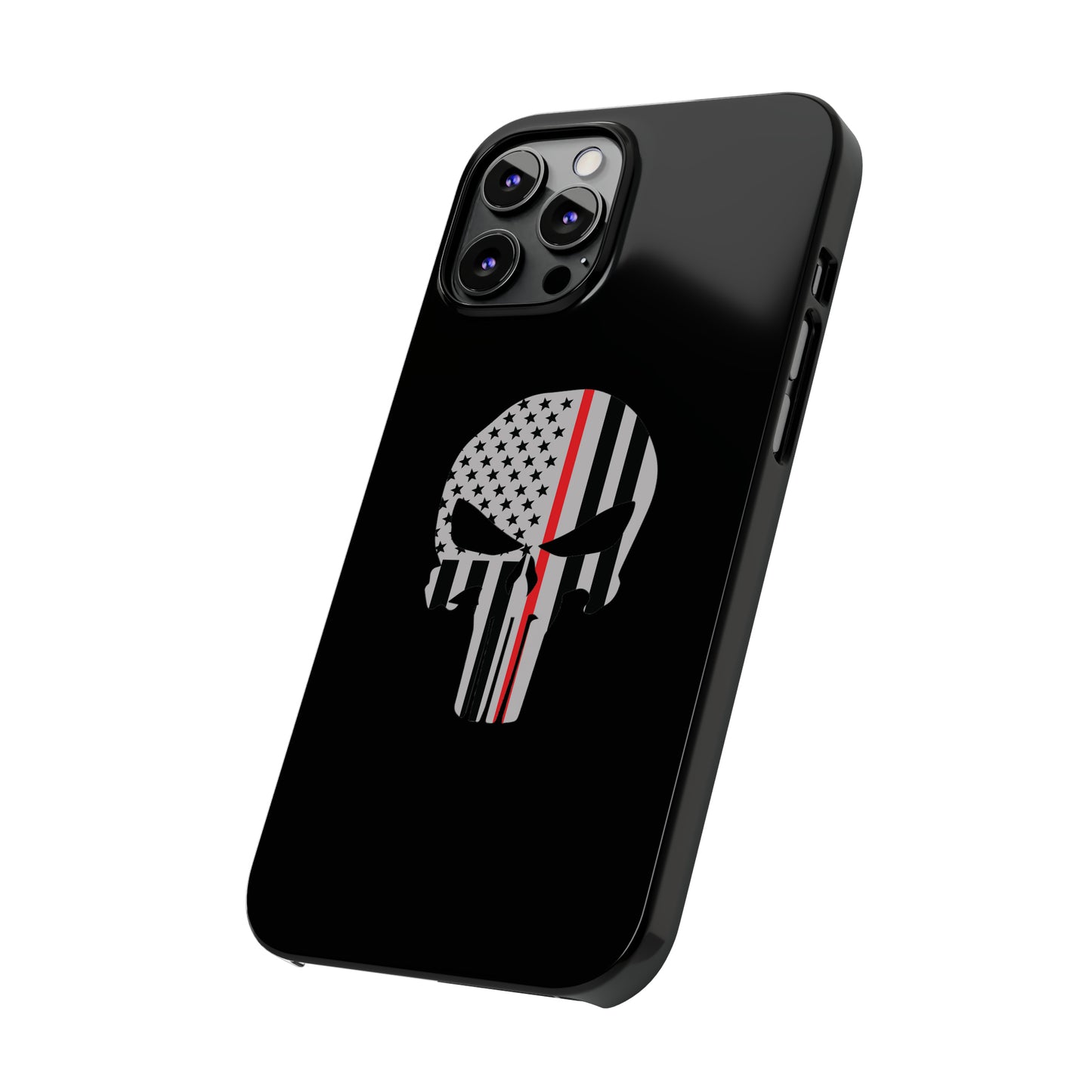 American Punisher Collection (Thin Red Line) - iPhone Cases